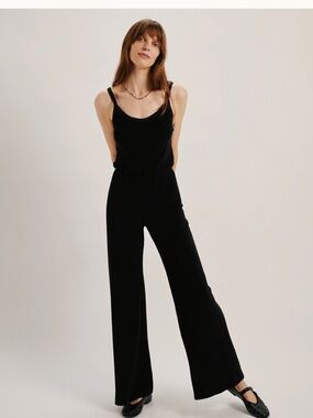 Suzie Kondi Elma Jumpsuit Terry, Black, L